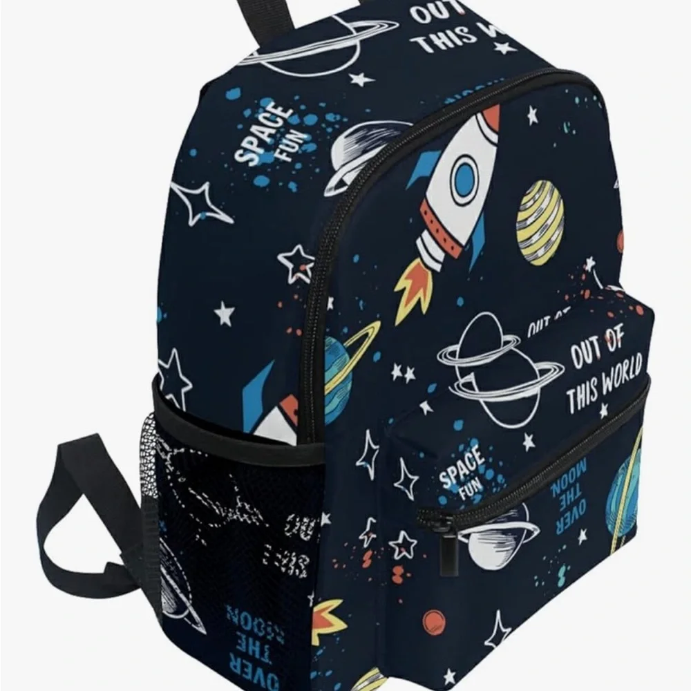 Space-Themed Kids Backpack - Picture 12 of 12